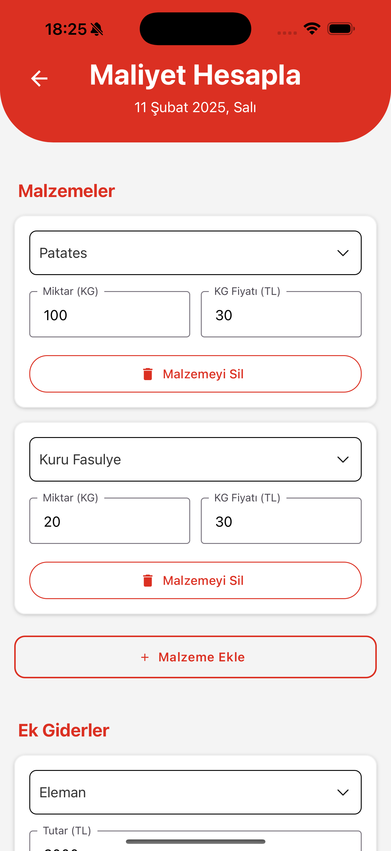 Yıldırım Yemek Mobile App - Screenshot